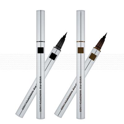 Vivid Fix Marker Pen Eyeliner 0.6g, Deep Brown, 2 Pcs.