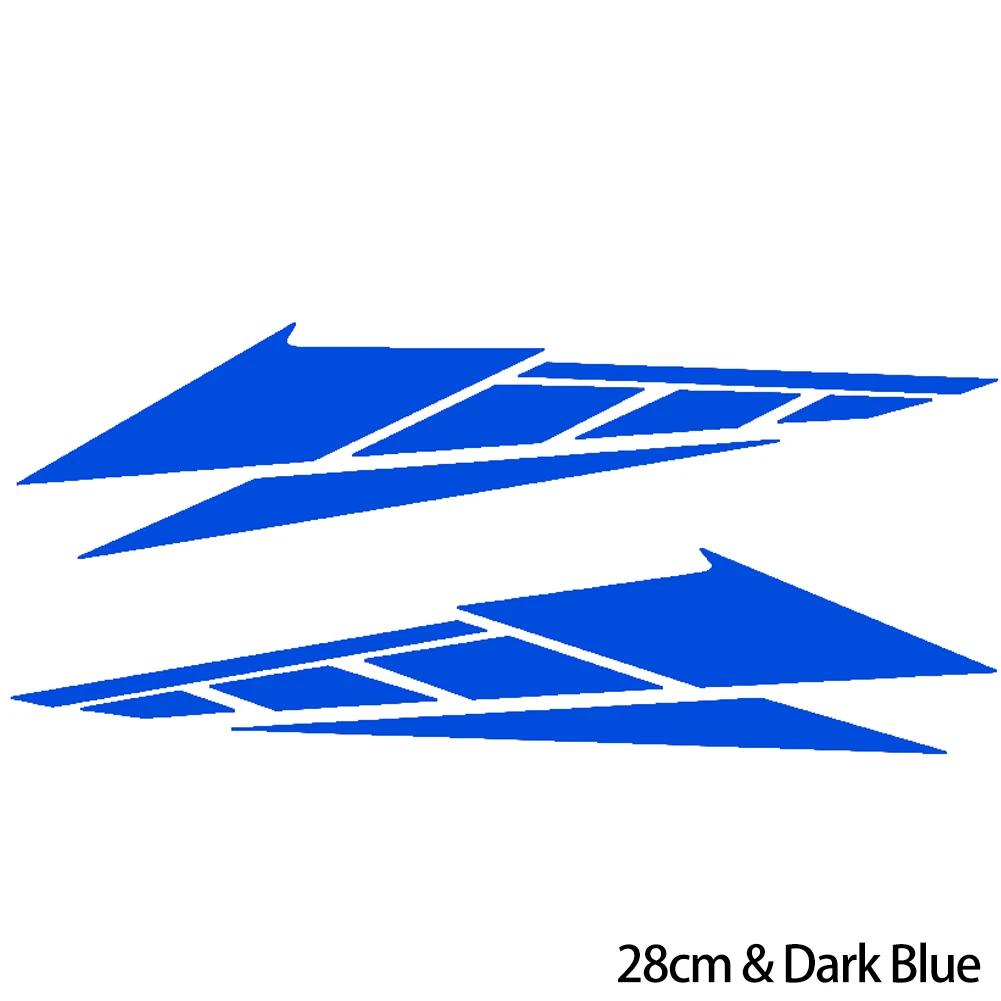 Nuovi 2 Pezzi Adesivi Moto PVC Adesivi Riflettenti 20cm/28cm Accessori Per Decorazione Bauletto Scooter Moto Ornamentale