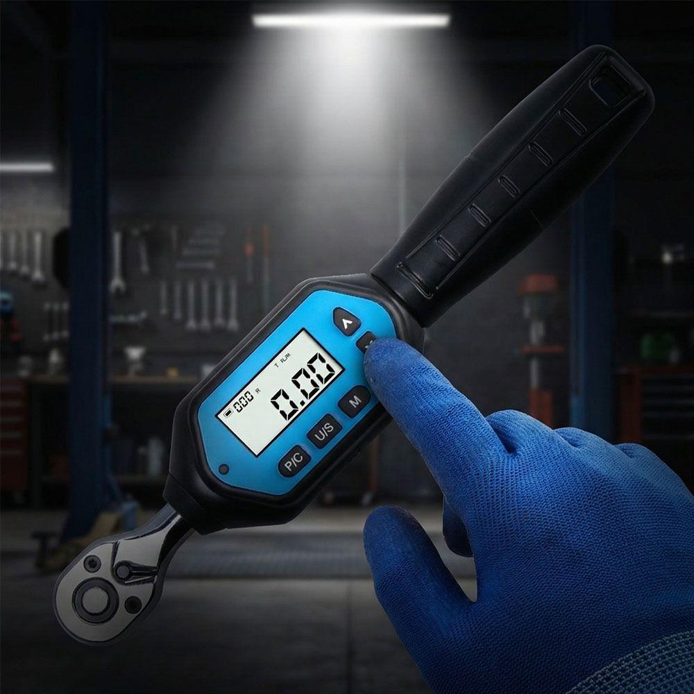 Digital Display Digital Torque Wrench Replaceable Head Electronic Torque Wrench  Industrial Use