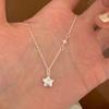 Y Star Pendant Necklace For Women Simple Clavicle Chain Temperament Daily Jewelry Gifts Wholesale