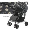 Huaying Compact One-Button Foldable Two-Way Baby Stroller