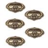 5pcs Furniture Handles Drawer Cabinet Handles Jewelry Box Decorative Pull Handles Vintage Drawer Knobs Furniture Hardware