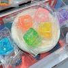 New Ice Cube Shaped Fidget Toy Square Stress Relief Ball Squishy Squeeze Anxiety ADHD Stress Relief Sensory Adults Toys