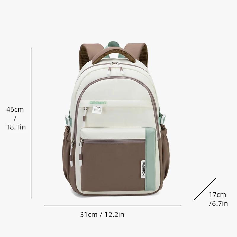 Schoolbags Junior High School Girls High-Looking Niche Ins Style   K-Style Brand Primary School Students Backpack