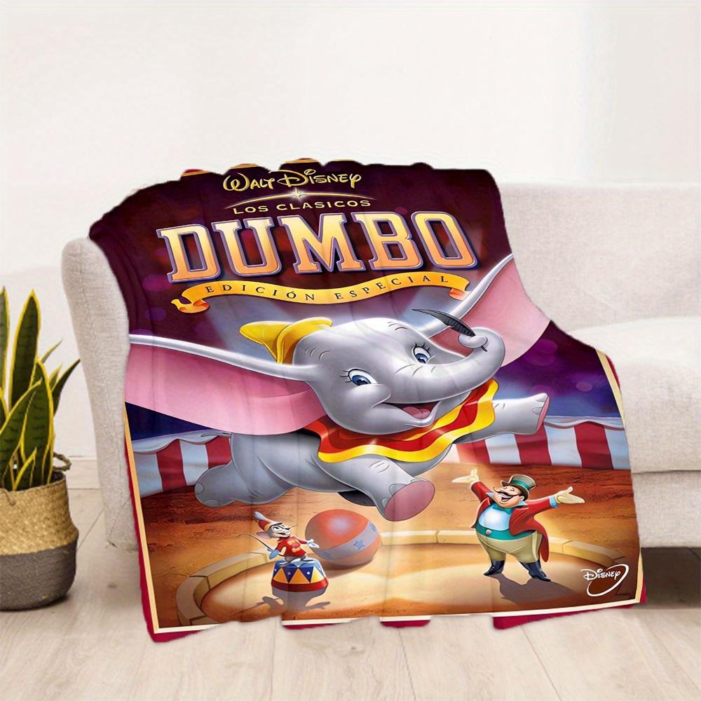 1pc, Disney Dumbo Blanket Soft Warm Throw Blankets for Friend, Outdoor Blankets, Living Room, Travel, Camping