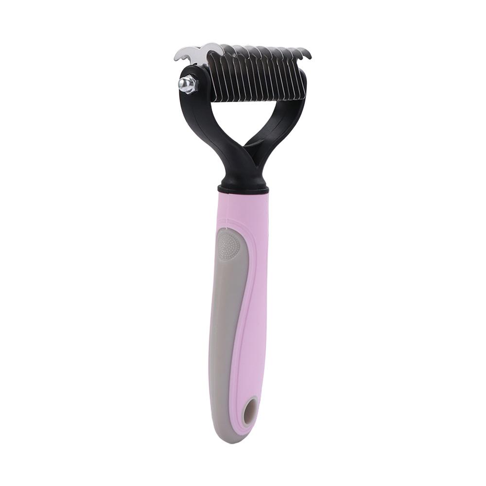 Stainless Steel Pet Comb Professional Pet Deshedding Brush Dog Hair Remover Dog Trimmer Comb Home