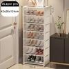 Shoe Organizer Shelf Multi-layer Stackable Dormitory Home Storage Stand DIY Wall Corner Space Saving Adjustable Shoe Organizer