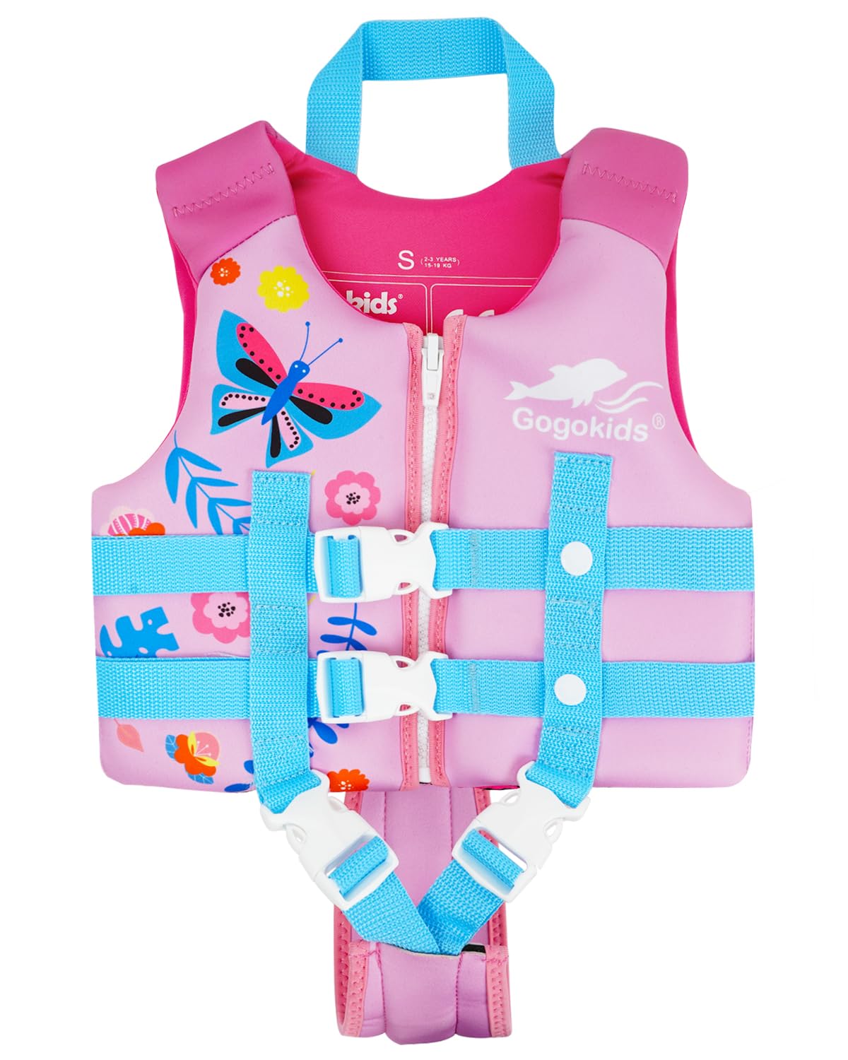 

Gogokids Children s Floating Vest Life Jacket with Crotch Strap, High Buoyancy, Buoyancy Support for Fishing, River Play, Water Play, and Ocean Play