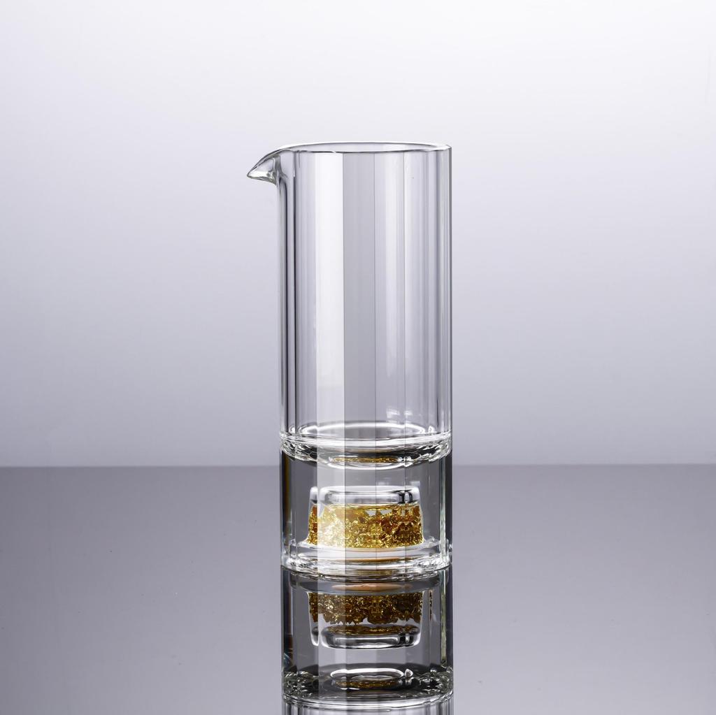 Crystal Baijiu Cups and Decanter Set - Luxury Glassware for Home and Bar Use
