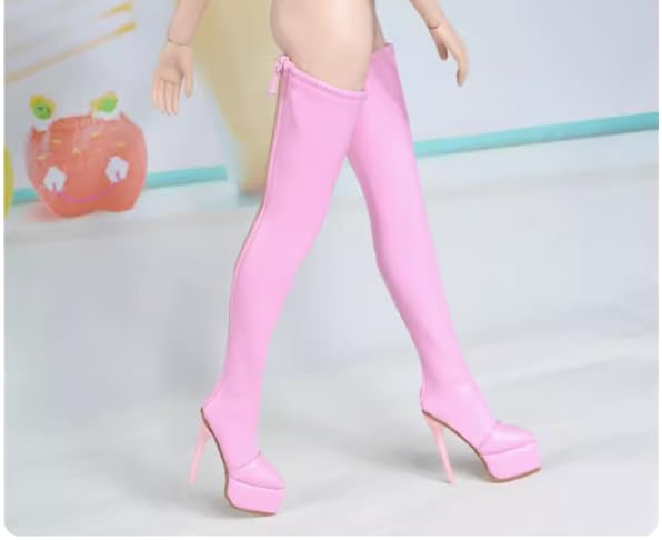 Figure with TBLeague Regular Size Sexy Beautiful Super High Heel Long Boots and Head Not Pink [TOYBARJAPAN] 1/6 Accessories/Compatible Body, Feet,