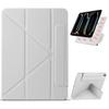 For iPad Pro 13 (2024) Case PC+PU Leather Origami Stand Magnetic Tablet Cover