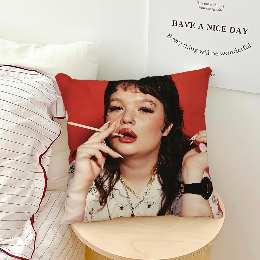 singer Lola Young cushion cover Comfortable soft hogar pillowcase for Sofa Living Room Bed Home Decor Protective Covers