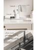 Japanese Dual-Use Kitchen Rack: Manual Soap & Hand Sanitizer Dispenser