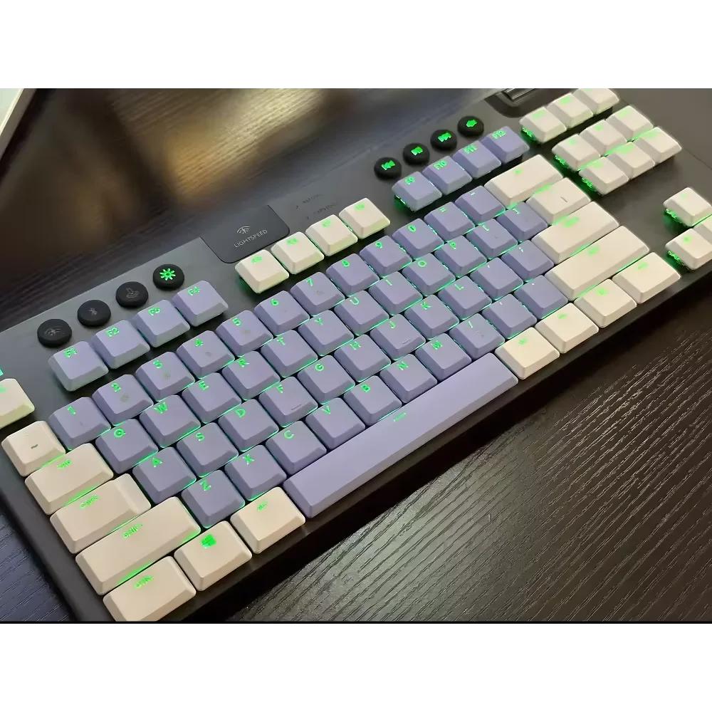 Geeignet für Logitech G913 Mechanische Tastatur DIY Tastenkappen G913TKL G915 G813 G815 Transluzente Tastenkappen