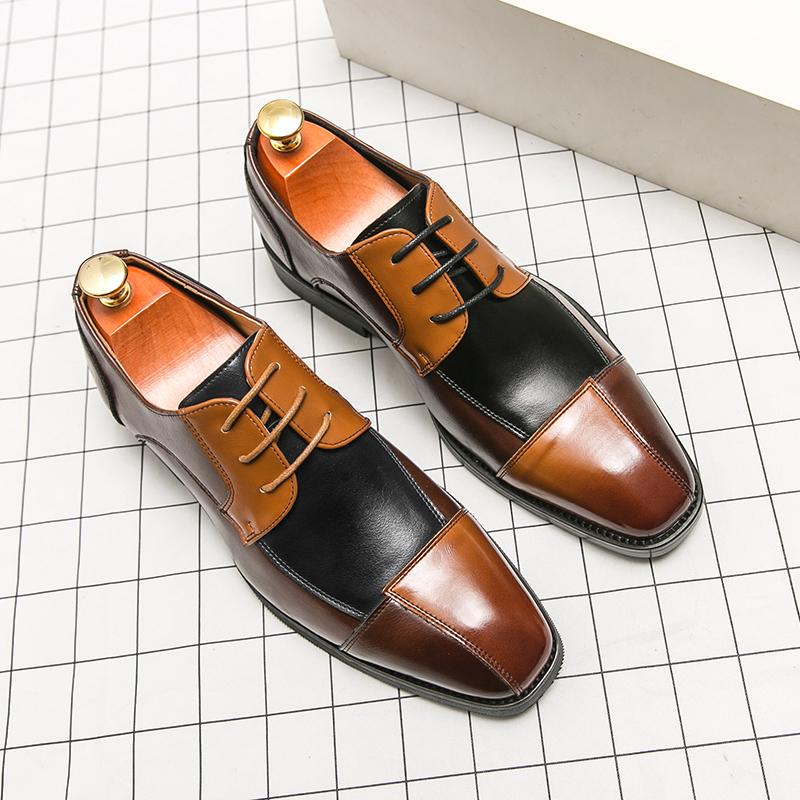 Pantofi de rochie pentru bărbați, în stil britanic, pantofi de modă, pantofi pentru bărbați, mărime mare 48, pantofi brogue pentru bărbați, pantofi clasici de afaceri, ocazional, piele formală