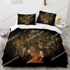 3D Print The W-Witchers Beding Set For Bedrom Soft Modern Bedspreads Comefortable Children Kids Soft Duvet Cover Comfortable Quilt Cover And Pilowcase