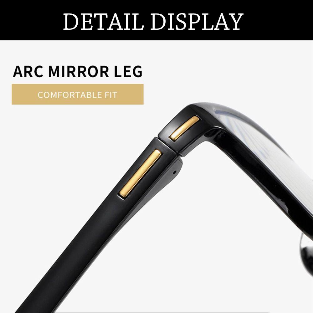 Reading Glasses Zoom Reading Glasses Automatically Adjust Reading Glasses Anti-blue Light Night Vision Presbyopic Eyewear +600