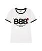 PRIMATE Nn Women'S Slim Fit Ringer Short Sleeve T-Shirt 2 Colors