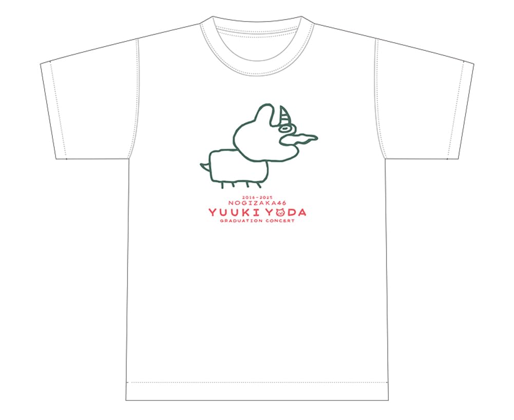 

Концерт, посвященный выпуску Ёды Юки [Nogizaka46] Футболка (JP, Алфавит, L, Белый) белый