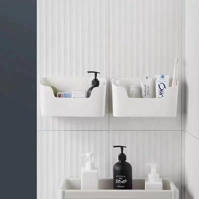 Wall-Mounted Storage Box: No-Punch Shelf for Kitchen, Bathroom & Wardrobe