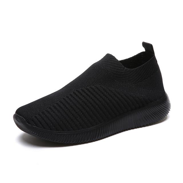 Women Flat Slip On White Shoes Woman Lightweight White Sneakers Summer Autumn Casual Chaussures Femme Basket Flats Shoes