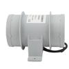 3 Inch Ventilation Fan Blower High Efficiency Stable Performance Plastic Inline Air Blower for