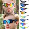 Men's Oversized Cycling Glasses For Men Bicycle Windproof Colorful Coating Sunglasses Large Frame Square Outdoor Sports Motorcycle Sun Glasses