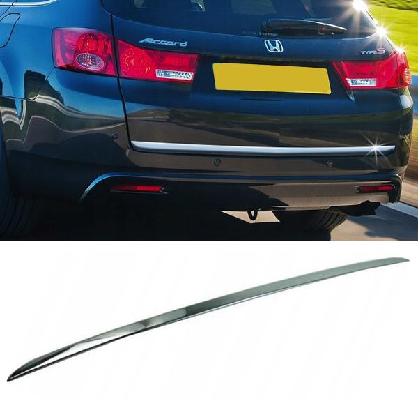 HONDA ACCORD VIII 8 Estate CM Chrome Trunk Trim - Tailgate Accent - Premium Car Rear Detail - Shine Enhancer