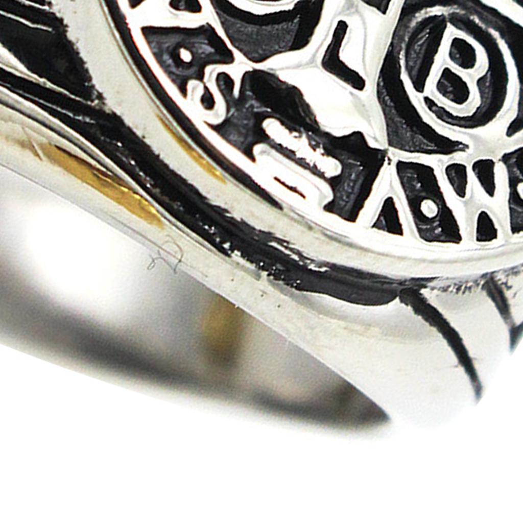 Anello Vintage alla Moda da Uomo Decorativo Comodo Senza Sbiadire Robusto Anello da Dito da Uomo NO 10
