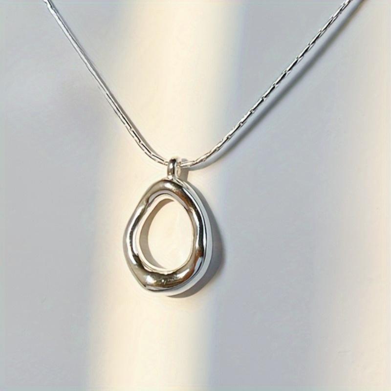 Irregular Circle Necklace, High-end Minimalist and Light Luxury Design, Perfect As A Mother's Day Gift for Girlfriends