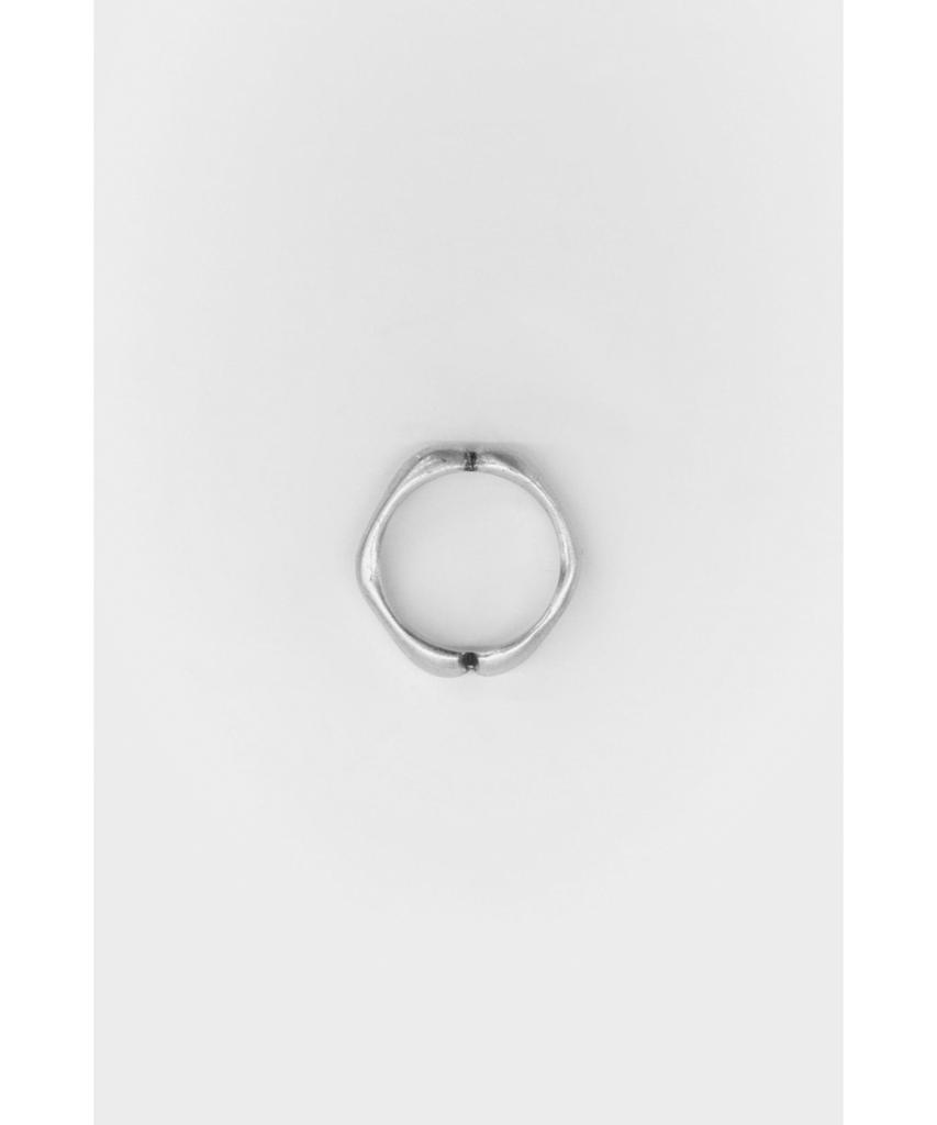 Youth Organic-Shaped Ring - Silver