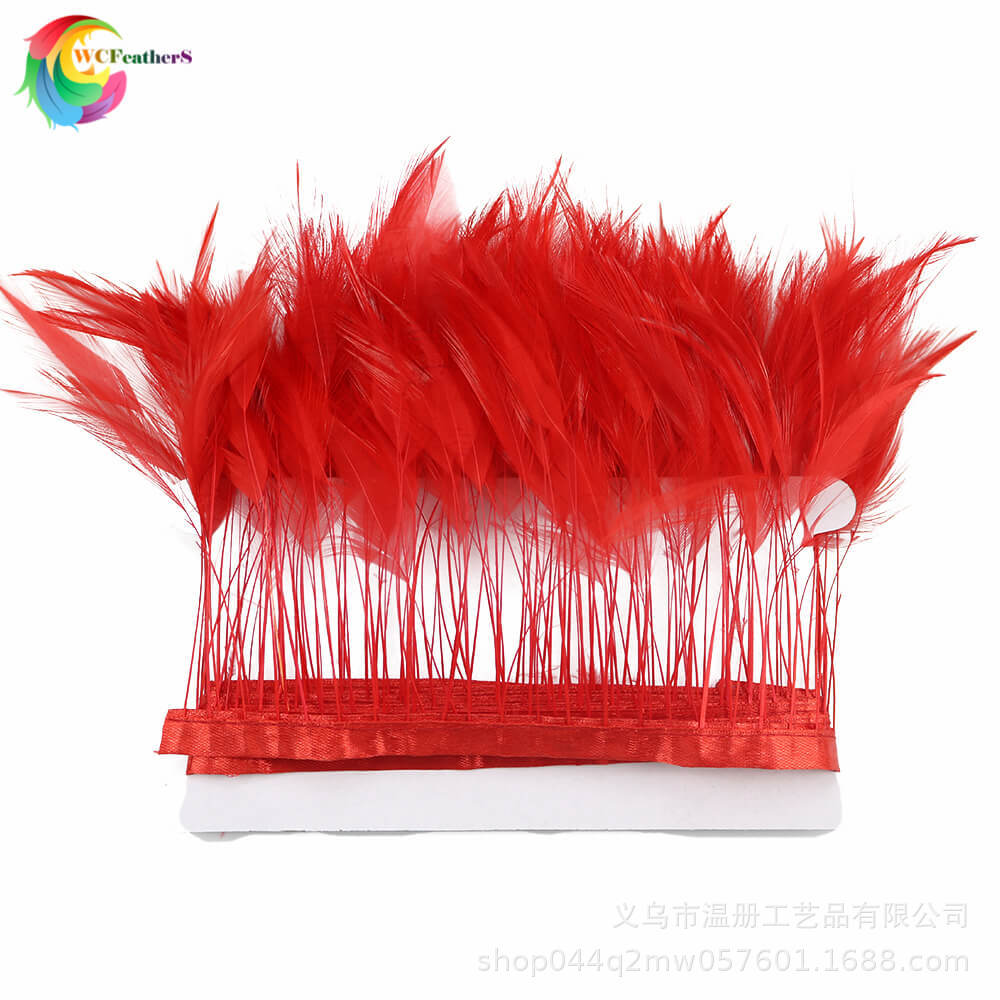10-13Cm Tear Item Wool Edge Clothing Accessories Pendant Material Chicken Feather Cloth Edge Fringed Skirt Diy