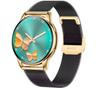 Smartwatch Rubicon Rncf30 Złota Koperta/Czarny Mesh + Czarny Silikon