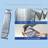 Automotive Protection Sun Shade Strong Aluminum Foil Car Window Cover For Greatest Heat Reflection Windshield Cover