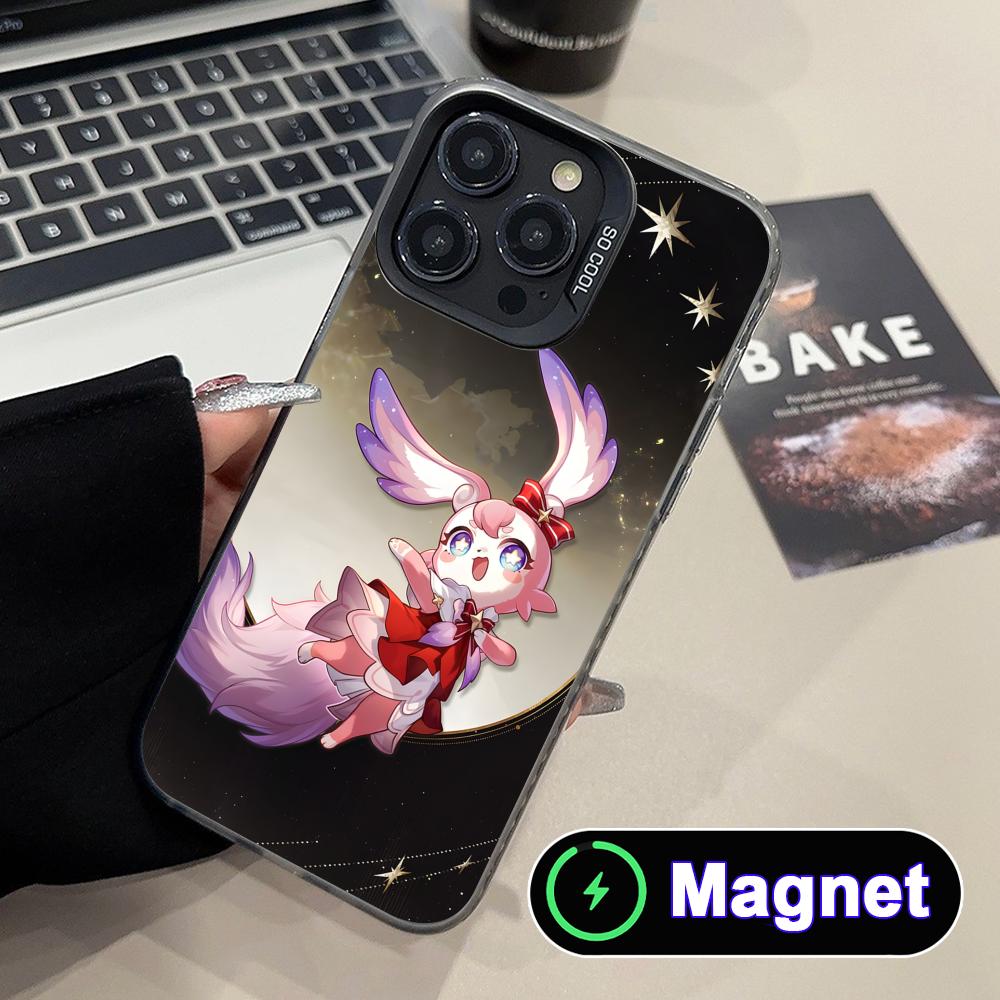 HSR Mem Translucent MagSafe Mobile Phone Case for iPhone 17 16 15 14 13 12 11 Air Pro Max Plus Colorful Cover
