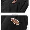 Jeanswest Men's Loose Fit Stand-Collar Puffer Jacket