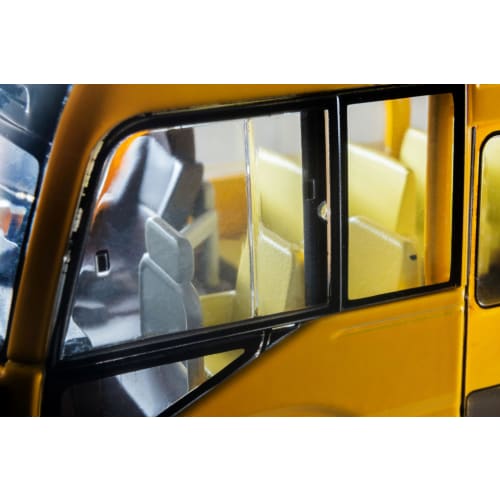 TOMYTEC Tomica Limited Vintage Neo 1/64 Scale LV-N348a Toyota Coaster Toddler Car, Yellow, Finished Model 334323