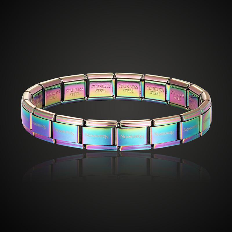 Lanruisha Namination Jewelry Popular Style Stainless Steel Bracelet Letter And Stretch Fashion Bangle For Everybody Jewelry