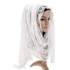 60x170cm Lace Fringe Hijab, Headscarf Shawl for Women