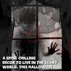 Props Halloween Gauze House Warning Terror Atmosphere Decoration Scary Ragged Cloth  Layout