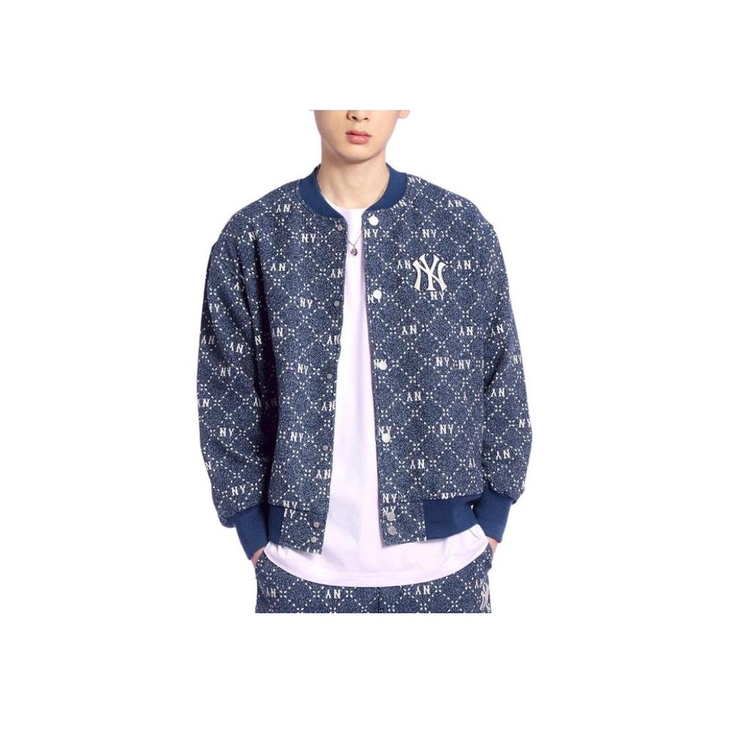New MLB New York Yankees Jacket Unisex Marine Blue 3ADKM0131-50INS