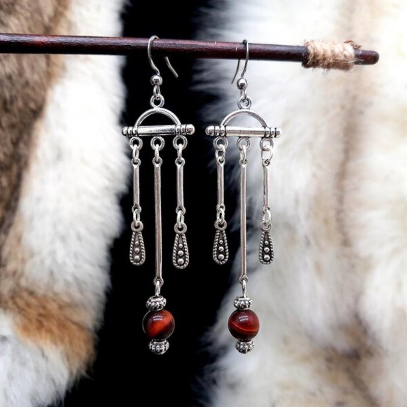 Punk Goth Style Sword Drop Dangle Earrings For Women New Trend Hip Hop Rock Party Jewelry Y2K Accessories