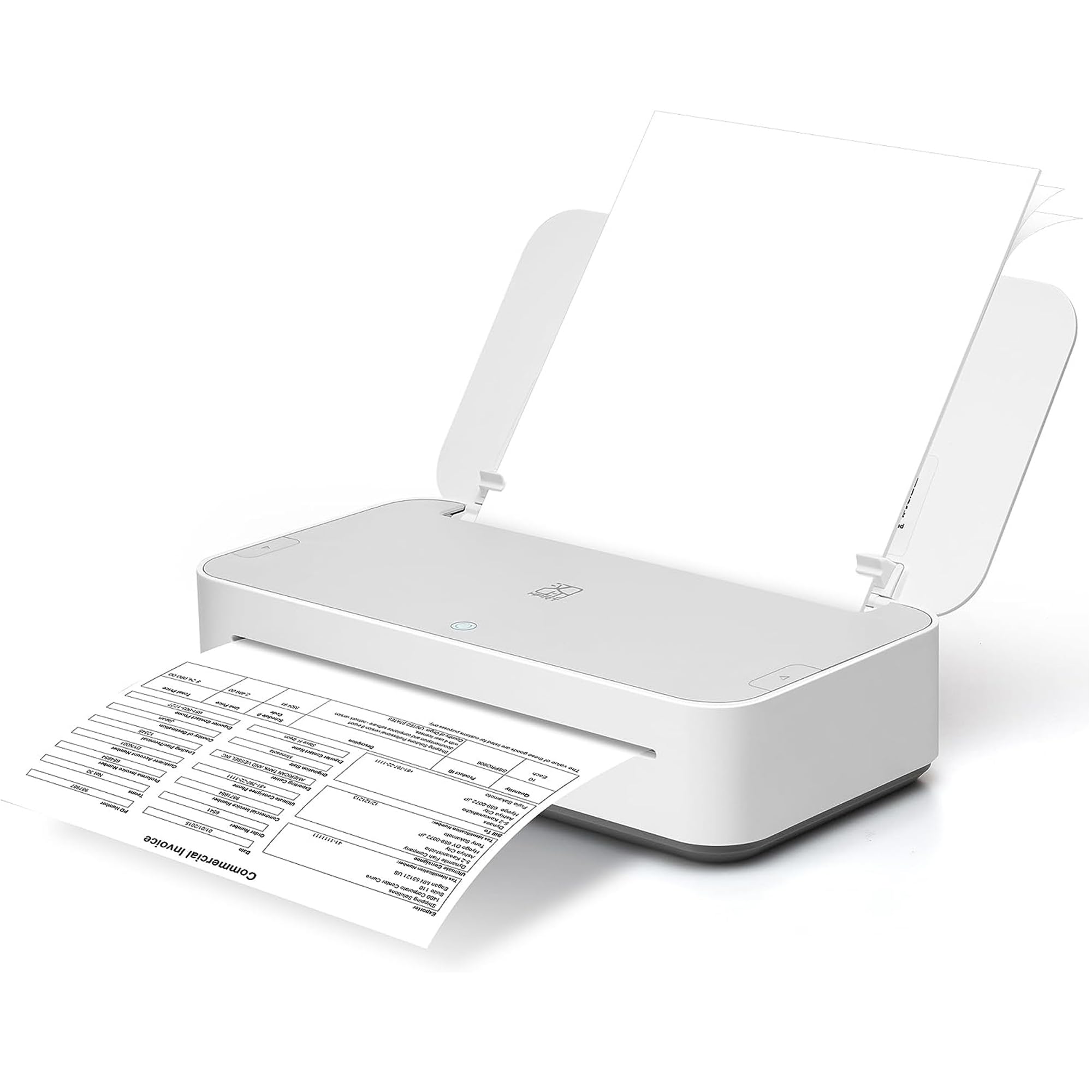 

Принтер HPRT GT1 A4 Маленький міні-компактний термотрансферний пристрій для дистанційного друку для домашнього бізнесу Wi-Fi білий