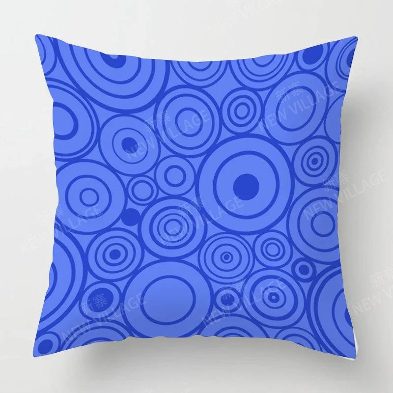 Nordic Fall Home Decor Autumn Throw Pillow Case Sofa Cushion Cover Modern 45x45cm 45*45 50x50 60x60cm 40*40 40x40 Geometry 60*60