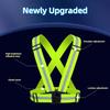 Widen 5CM Highlight Reflective Straps for Adults and Children Night Running Riding Clothing Adjustable Safety Vest, Elastic Band