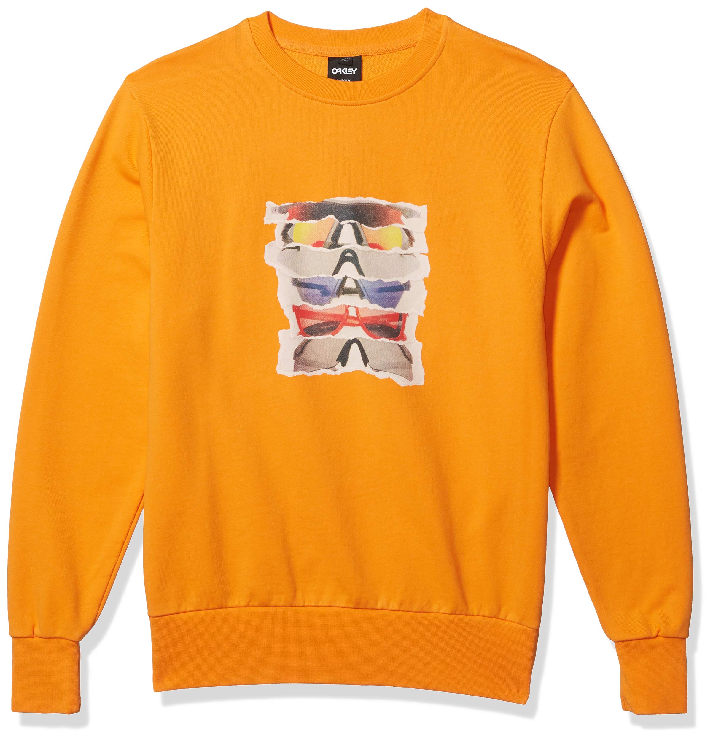Oakley Autumn Glory Sunglass Print Crewneck Size M Size Men s Sweatshirt, (Japanese L)
