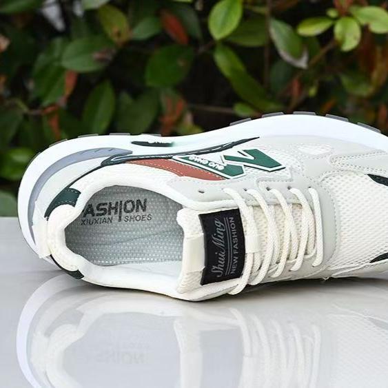 Men Running Shoes Comfortable Thick Soled 2025 Summer Sneakers for Men Wear-resistant Casual Shoes Running Male Sneakers