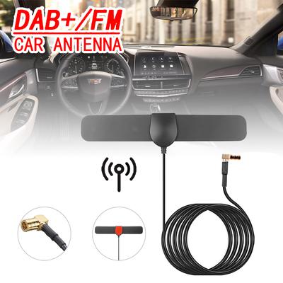1 pz Universale DAB+FM Radio Antenna Amplificatore Segnale Antenna Plug Play VHF UHF Auto Antenna Mayitr Per JVC Kenwood Sony Alpine
