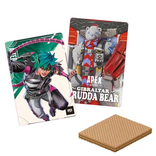 BANDAI Apex Legends™ Wafers 2 Cocoa Cream Flavor Wafers/Candy Toy [Box Set of 20]