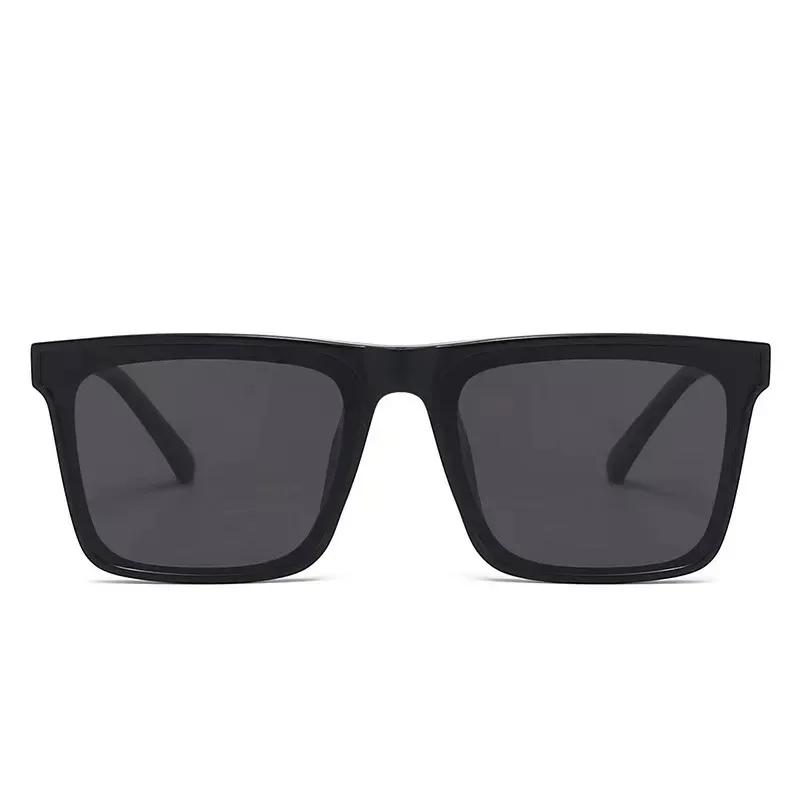 Retro Vintage Square Frame Sunglasses UV400 Protection Women Men Designer Brand Black Cool Shades Eyewear